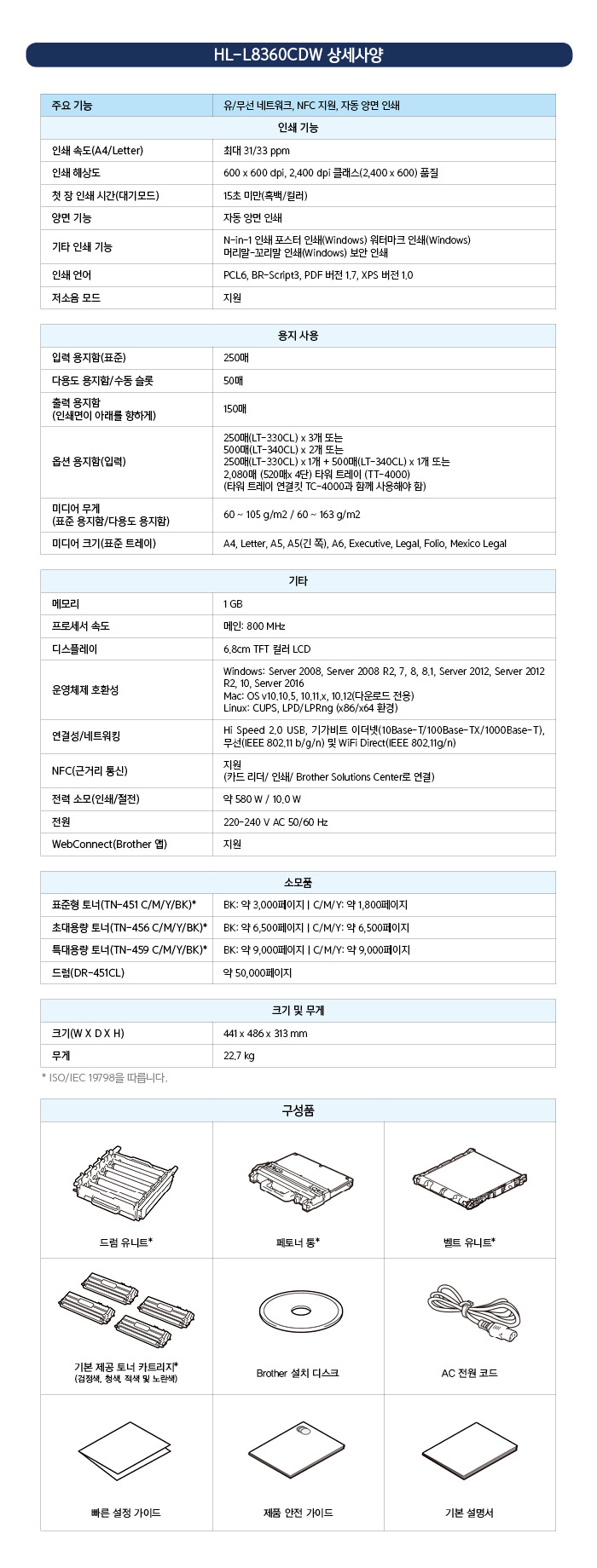 specification-HL-L8360CDW